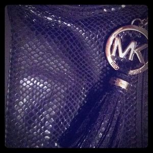 limited edition snakeskin cosmetic bag